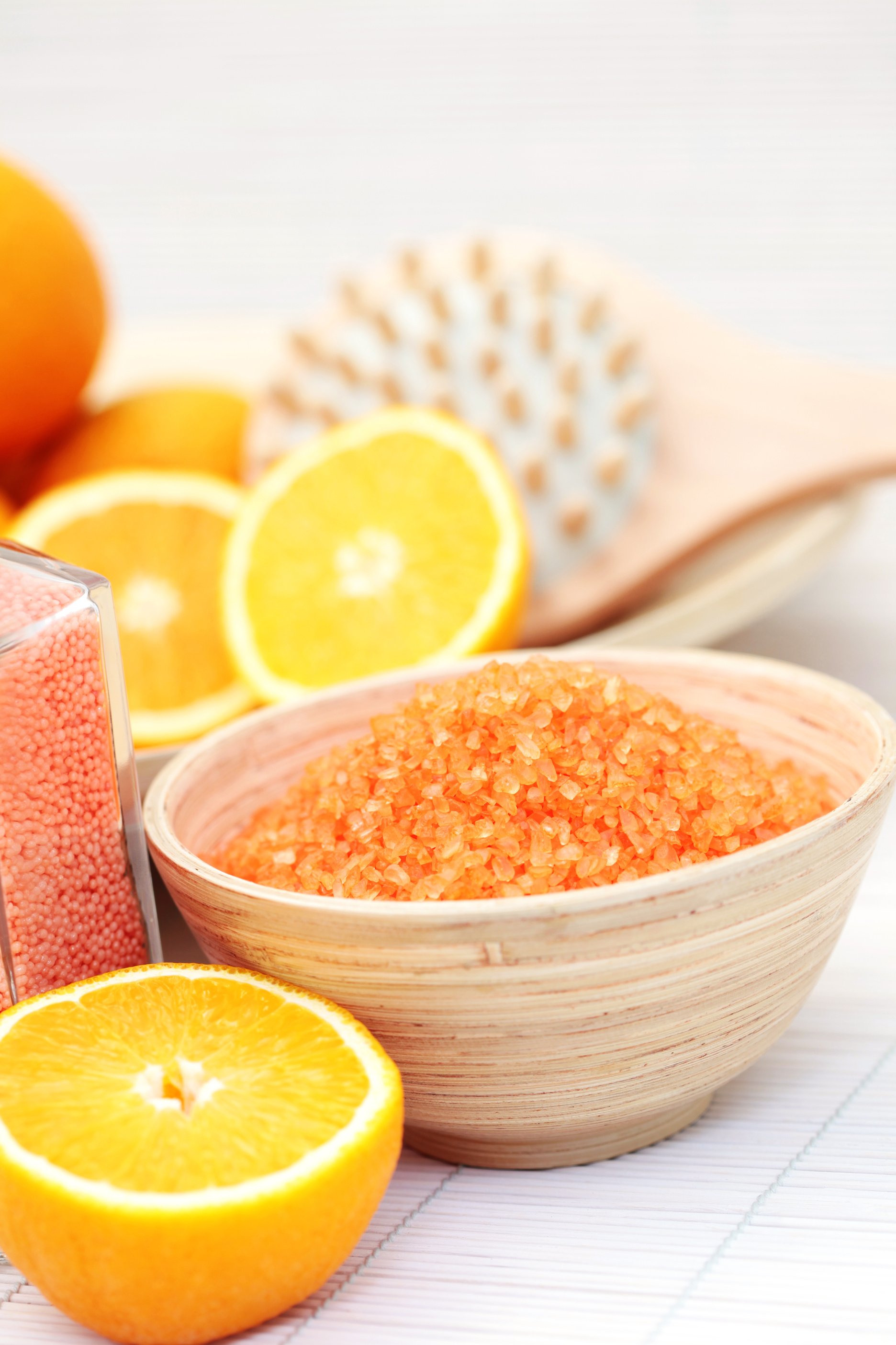 orange bath salt