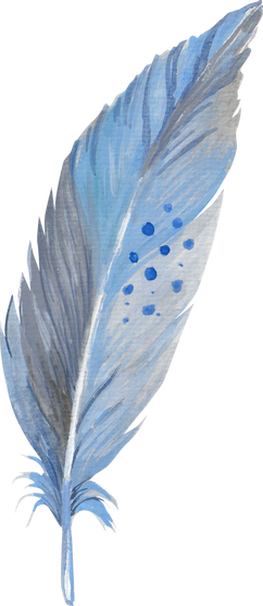 Watercolour Feather